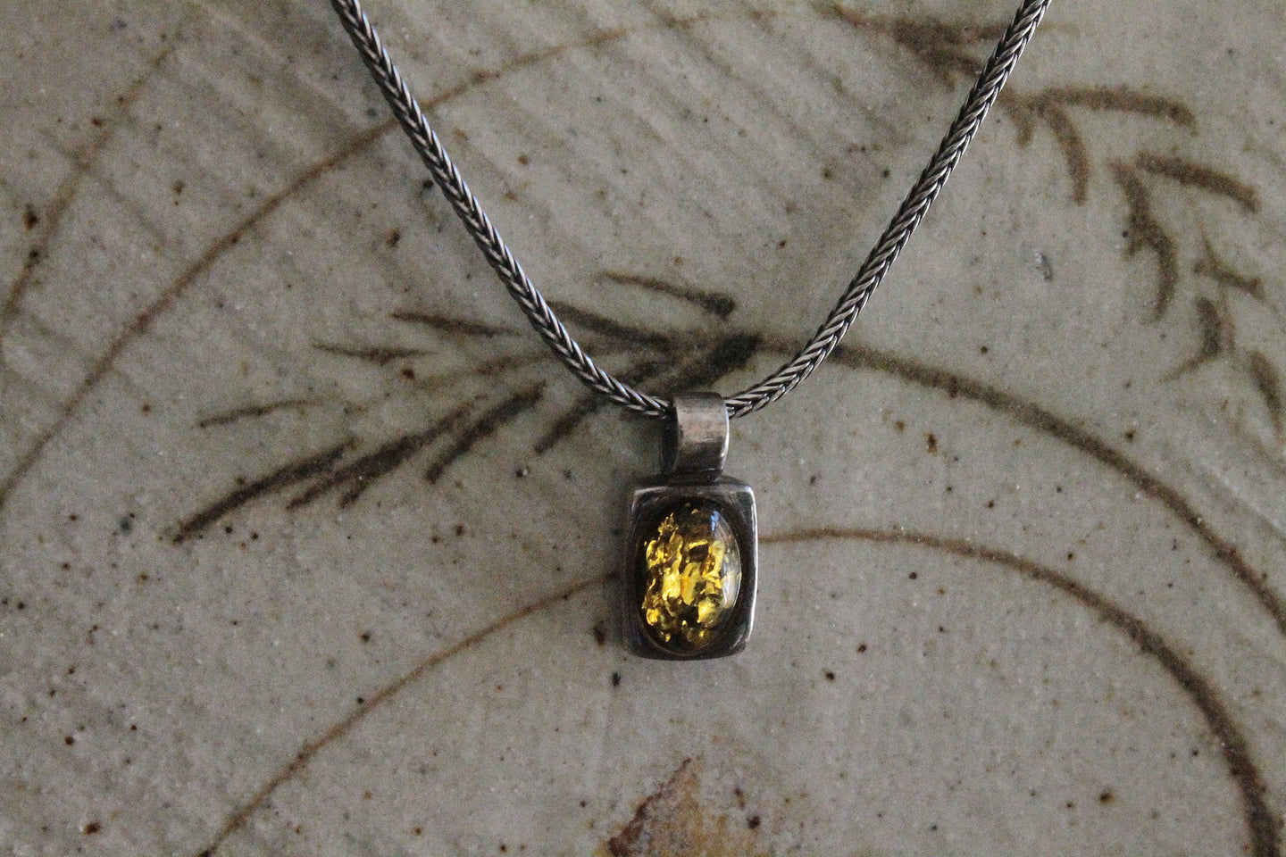 Amber pendant